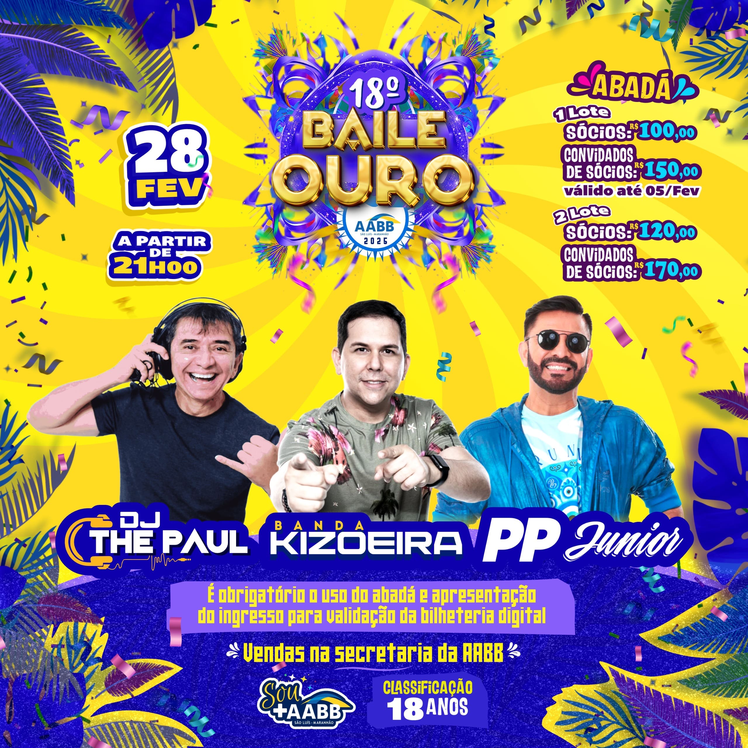 Vem aí Baile Ouro AABB 2025!